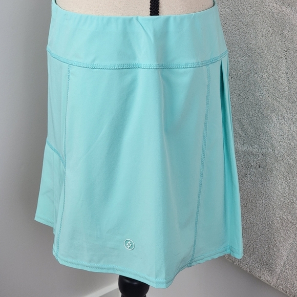 Jofit Mint Green Performance Pleated Tennis/Pickleball Skirt/Skort Sz M - Picture 4 of 12